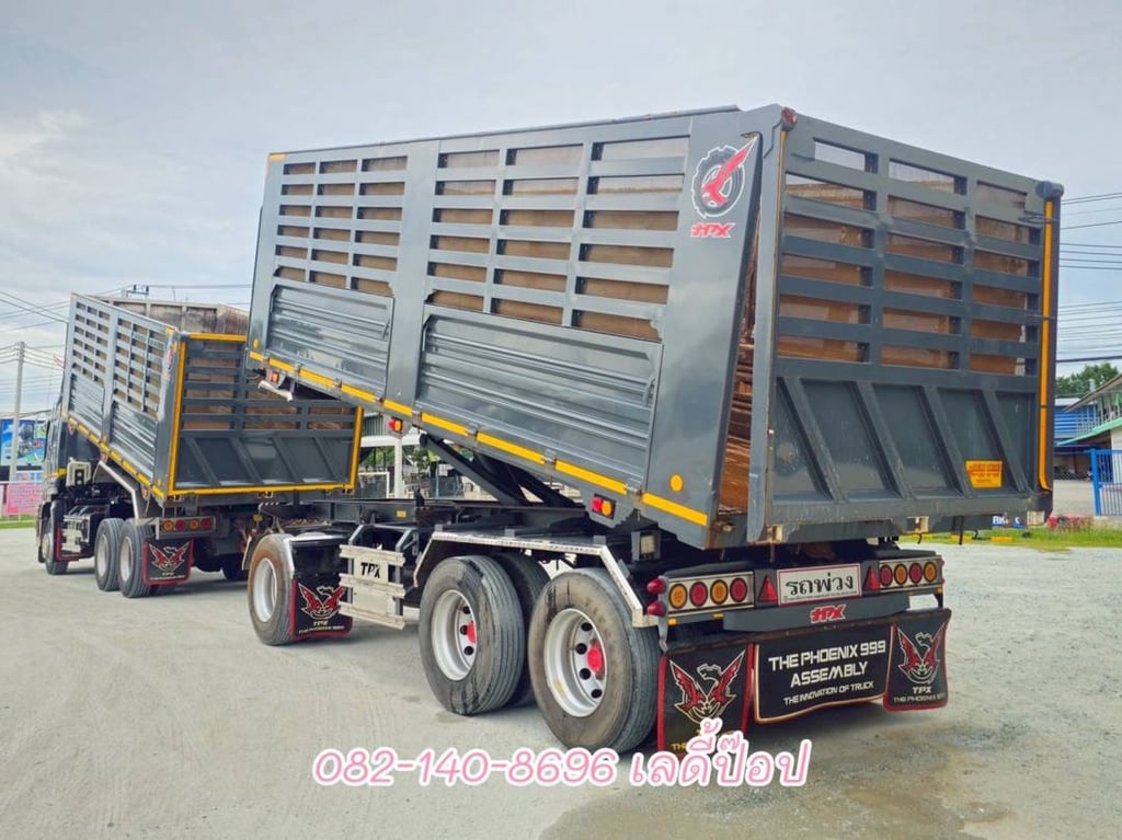 สิบล้อดั้มพ์พ่วงเกษตร ISUZU FXZ 360แรง ปี 2566 (7740,7741) สิบล้อดั้มพ์พ่วงเกษตร ISUZU FXZ 360แรง ปี 2566 (7740,7741)