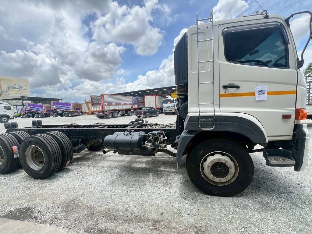สิบล้อหัวคัสซี HINO FM1A 344 แรง ปี 2567 (2969) สิบล้อหัวคัสซี HINO FM1A 344 แรง ปี 2567 (2969)