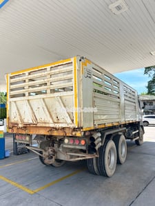 สิบล้อดั้มพ์ HINO FM1A 344 แรงม้า ปี 66 กระบะสามมิตร ไมล์ 152,xxx km. (5411)