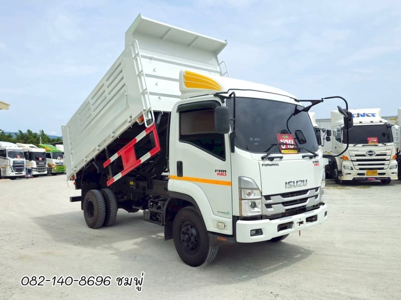 หกล้อดั้มพ์ ISUZU FRR 190 แรงม้า ปี 65  อู่พนัส ไมล์น้อย (0522)
