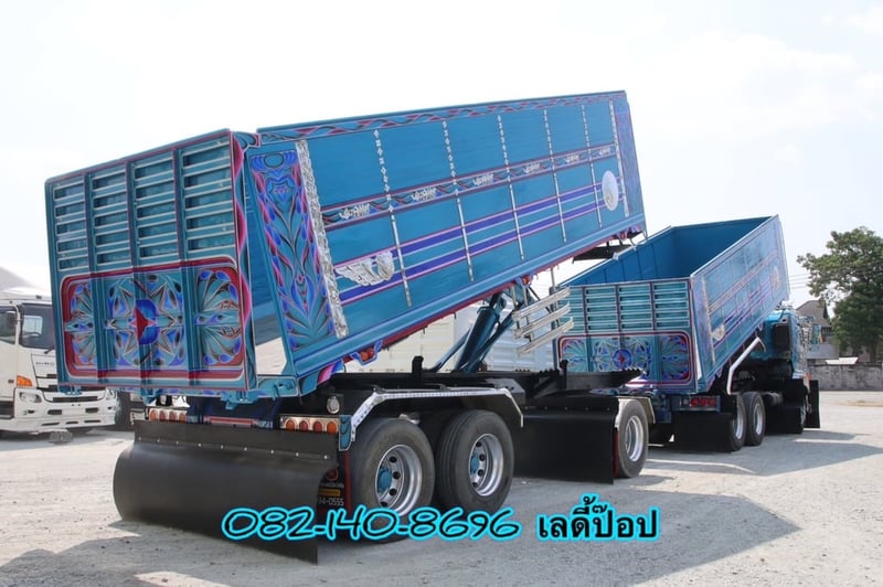 🔥💥 โปรลดกระหน่ำต่ำกว่าทุน ดั้มพ์พ่วง380 💥🔥 สิบล้อดั้มพ์พ่วง HINO VICTOR 500  FM2P 380แรง ปี 64 (2344,TD35)