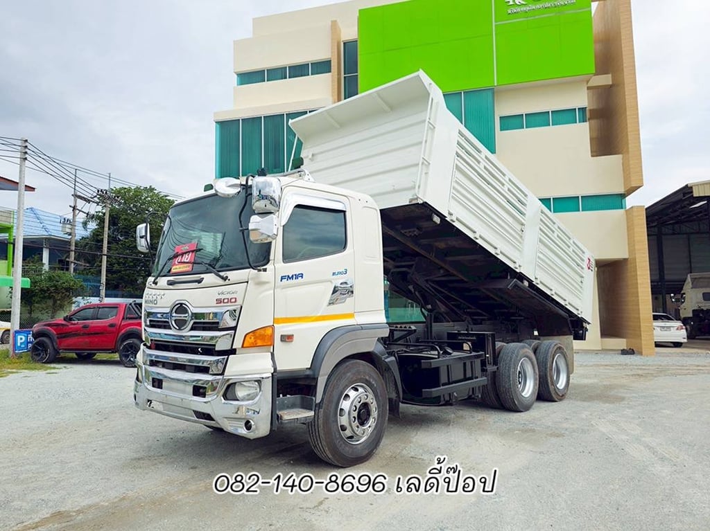 สิบล้อดั้มพ์ HINO FM1A 344 ปี 60 (2539) สิบล้อดั้มพ์ HINO FM1A 344 ปี 60 (2539)