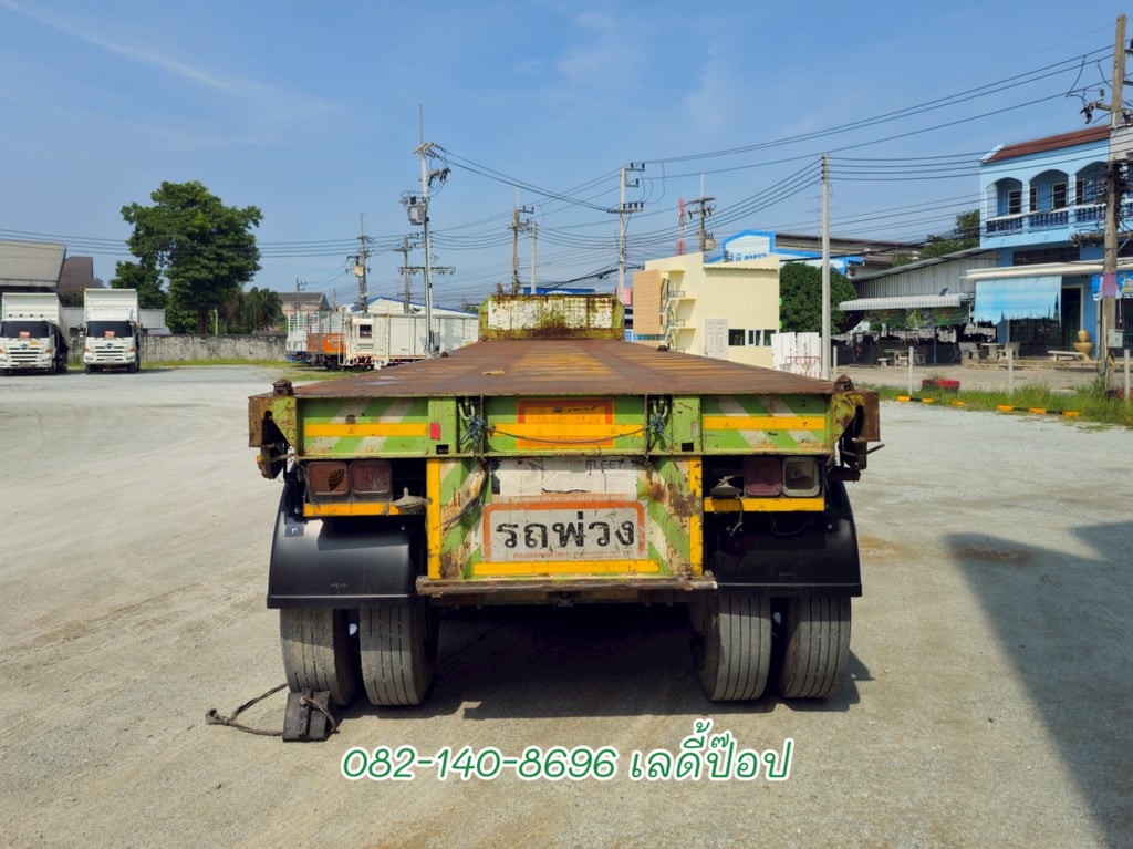 หางพื้นเรียบ สามเพลา อู่ BPT ปี 58 (7339) หางพื้นเรียบ สามเพลา อู่ BPT ปี 58 (7339)