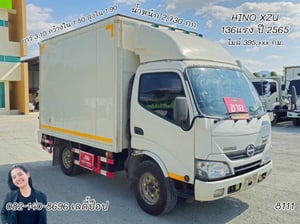 สี่ล้อตู้จัมโบ้ HINO XZU  136แรง ปี 65 (8111)
