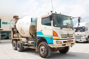 สิบล้อโม่ปูน HINO FM1A  330 แรง ปี 55 (0741)
