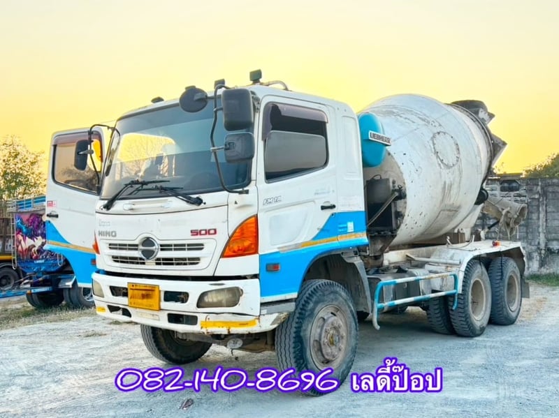 สิบล้อโม่ปูน HINO 500 FM1A 330แรง ปี 2555 (1281) สิบล้อโม่ปูน HINO 500 FM1A 330แรง ปี 2555 (1281)