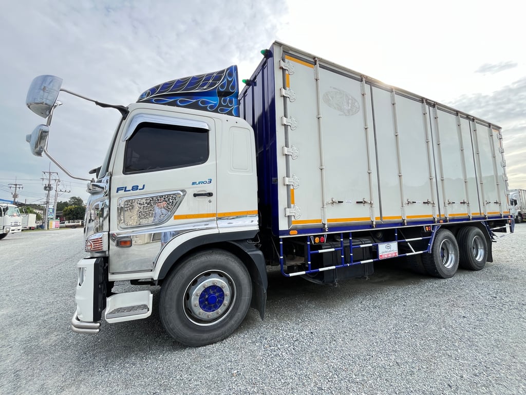 สิบล้อตู้สิบบาน HINO FL8J 260แรง ปี 2564 (6127) สิบล้อตู้สิบบาน HINO FL8J 260แรง ปี 2564 (6127)