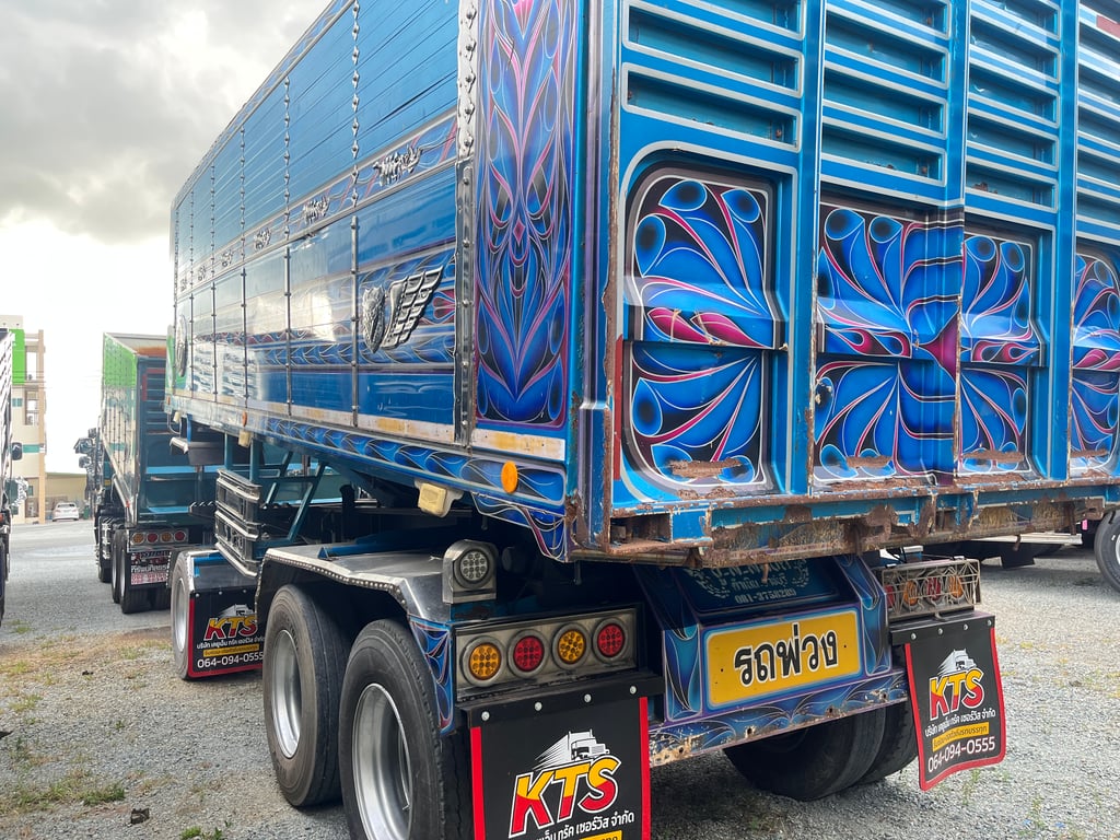 ISUZU FXZ 360แรงม้า รถบรรทุก 10ล้อ พ่วงแม่ลูก ปี2023 (5236,2075)