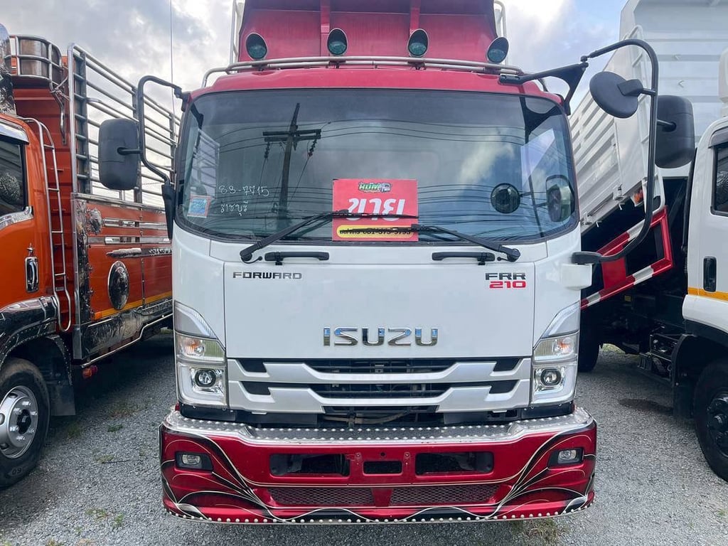 หกล้อดั้มพ์ ISUZU FRR 210แรง ปี 65 (7715) หกล้อดั้มพ์ ISUZU FRR 210แรง ปี 65 (7715)