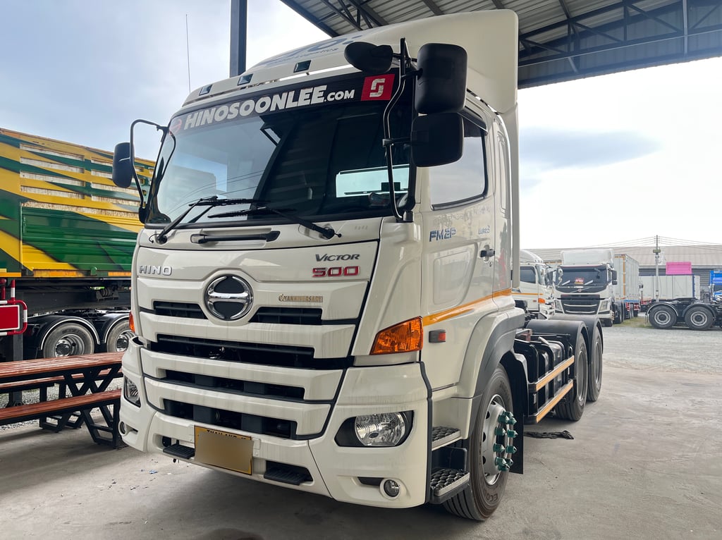 สิบล้อหัวลาก HINO FM2P 380แรง ปี 2565 (9224) สิบล้อหัวลาก HINO FM2P 380แรง ปี 2565 (9224)