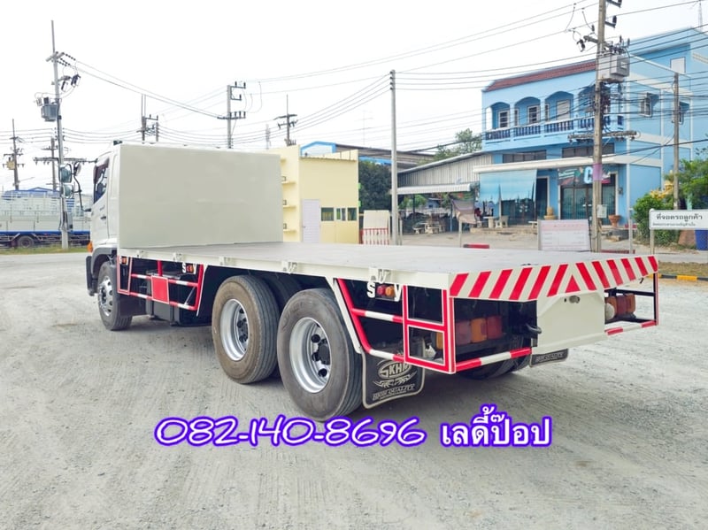 สิบล้อพื้นเรียบ HINO FG8J 260แรง ปี 2560 (1784)