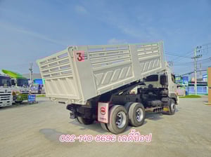 สิบล้อดั้มพ์ HINO FM1A 344แรง ปี 2559 (3775)