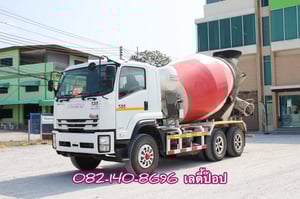 🔥💥โปsลดกระหน่ำต่ำกว่าทุน รถโม่ปูน 💥🔥 สิบล้อโม่ปูน ISUZU FXZ  320แรง ปี 66 (0237)