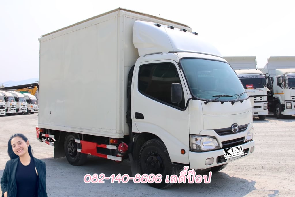 สี่ล้อตู้ HINO XZU 136แรง  ปี2563 (3262)