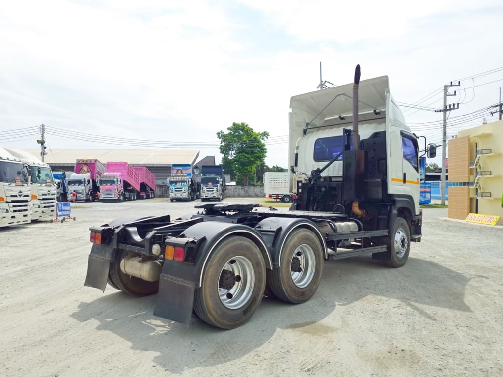 สิบล้อหัวลาก ISUZU GXZ 360แรง ปี 2555 (6863) สิบล้อหัวลาก ISUZU GXZ 360แรง ปี 2555 (6863)