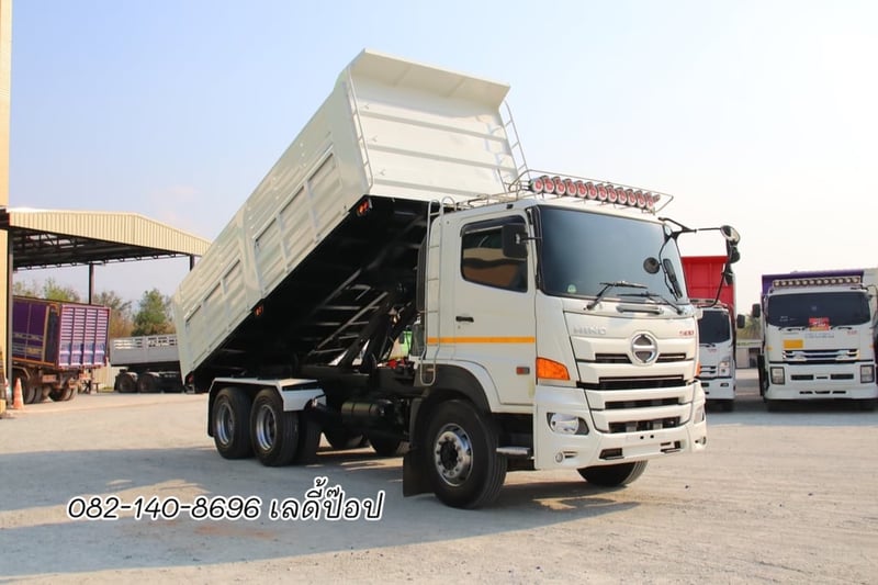 สิบล้อดั้มพ์ HINO FM1A 344แรง ปี 2565 (2753)