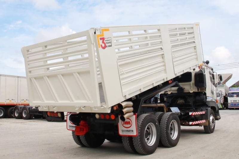 สิบล้อดั้มพ์ HINO FM1A 344 แรงม้า ปี 66 (5411)