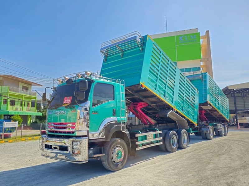 สิบล้อดั้มพ์คอกเกษตร ISUZU FXZ 360 แรง ปี 2566 (4795,4796) สิบล้อดั้มพ์คอกเกษตร ISUZU FXZ 360 แรง ปี 2566 (4795,4796)