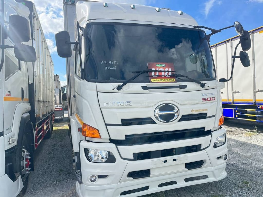 หกล้อตู้เย็น HINO FG8J 240แรง ปี 66 (4212) 