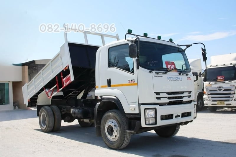หกล้อดั้มพ์ ISUZU FTR 240 แรง ปี 2566 (3266) หกล้อดั้มพ์ ISUZU FTR 240 แรง ปี 2566 (3266)
