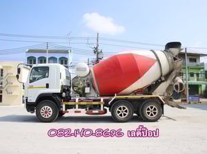 🔥💥โปsลดกระหน่ำต่ำกว่าทุน รถโม่ปูน 💥🔥 สิบล้อโม่ปูน ISUZU FXZ  320แรง ปี 66 (0237)