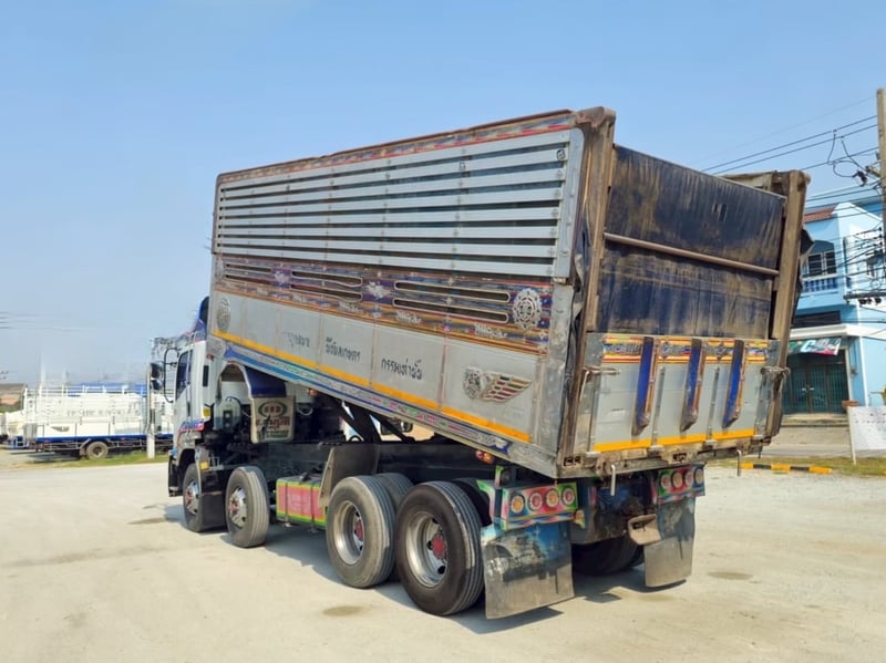 12 ล้อดั้มพ์เกษตร ISUZU FYH 360 แรงม้า ปี 2555 (0856) 12 ล้อดั้มพ์เกษตร ISUZU FYH 360 แรงม้า ปี 2555 (0856)
