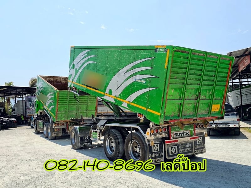 🔥💥 โปรลดกระหน่ำต่ำกว่าทุน ดั้มพ์พ่วง360 💥🔥 สิบล้อดั้มพ์พ่วง ISUZU FXZ 360แรง ปี 65 (1245,1246)