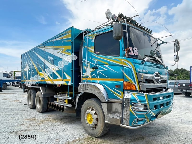 สิบล้อดั้ม HINO FM2P 380 แรง ปี2565 (2354) สิบล้อดั้ม HINO FM2P 380 แรง ปี2565 (2354)