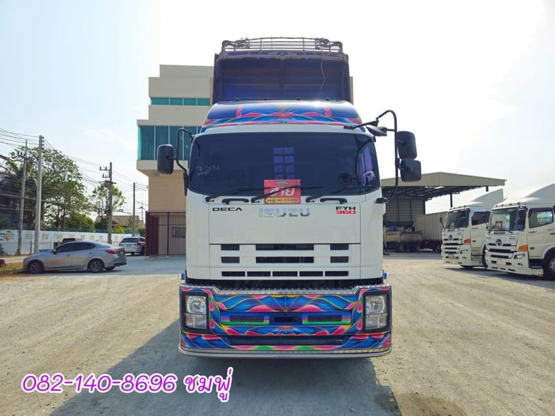  12 ล้อดั้มพ์เกษตร ISUZU FYH  360 แรงม้า ปี 2555 (0856)