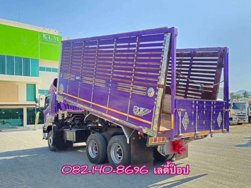 สิบล้อดั้มพ์คอกเกษตร  ISUZU FXZ 360แรง ปี 2554 (9033)