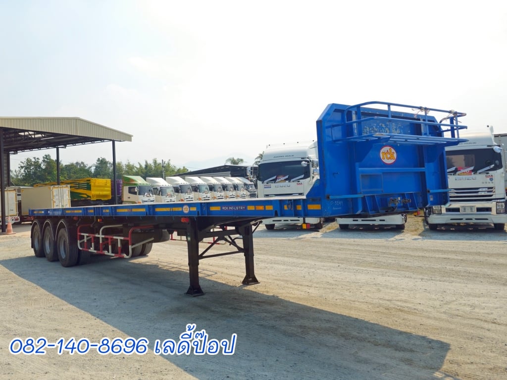 หางพื้นเรียบ สามเพลา อู่ RCK ปี 65 (5249) หางพื้นเรียบ สามเพลา อู่ RCK ปี 65 (5249)