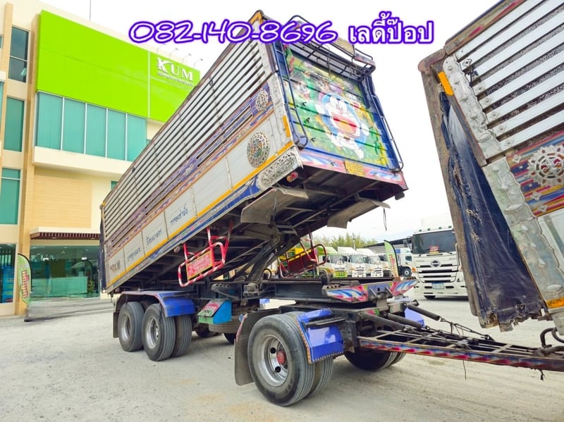 🔥💥โปsลดกระหน่ำต่ำกว่าทุน 12 ล้อดั้มพ์ 💥🔥 สิบสองล้อดั้มพ์พ่วง ISUZU FYH 360แรง ปี 2556 (2507,2508)