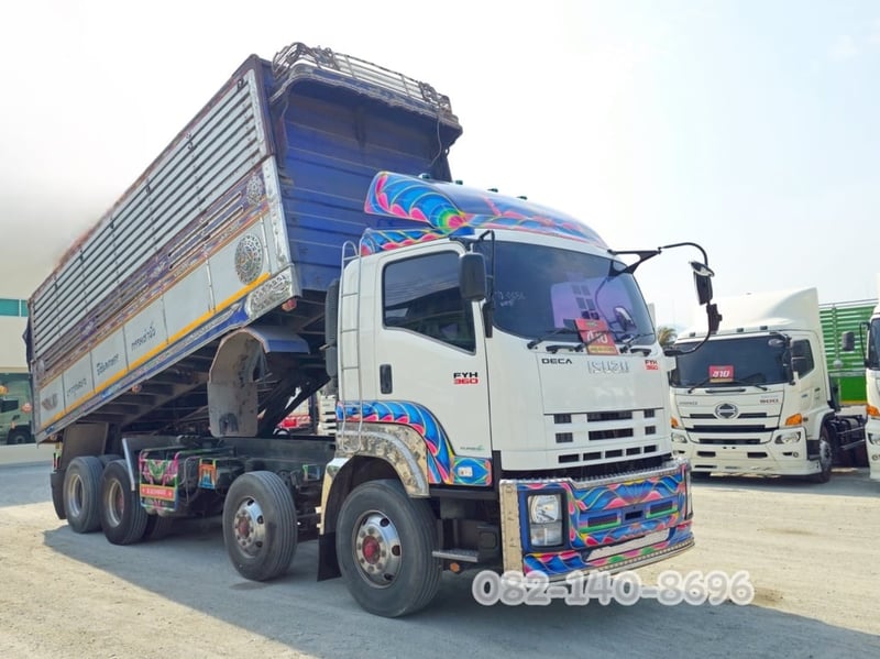 12 ล้อดั้มพ์เกษตร ISUZU FYH 360 แรงม้า ปี 2555 (0856) 12 ล้อดั้มพ์เกษตร ISUZU FYH 360 แรงม้า ปี 2555 (0856)