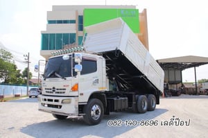 สิบล้อดั้มพ์ HINO FM1A 344แรง ปี 2557 (6379)