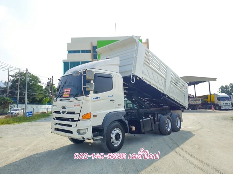 สิบล้อดั้มพ์ HINO FM1A 344แรง ปี 2559 (3775)