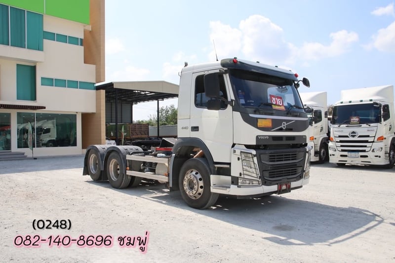 สิบล้อหัวลาก VOLVO  FM 440แรง ปี 60 (0248)