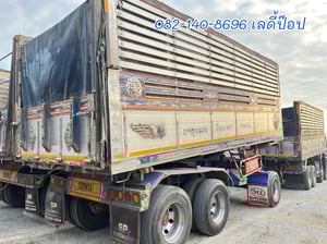 สิบสองล้อดั้มพ์พ่วงISUZU FYH 360แรง ปี 56 (2507,2508)