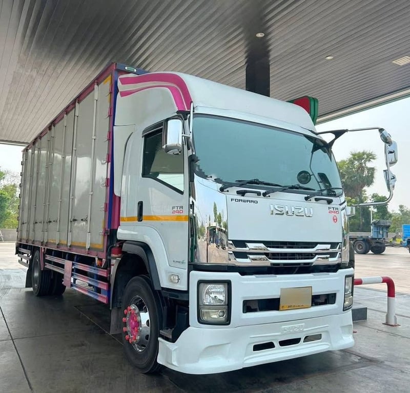 ขายตัด 🔥หกล้อตู้สิบบาน🔥เข้าใหม่ ISUZU FTR 240 ปี 65 (5322)