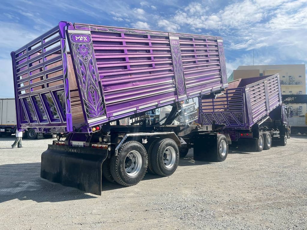 ISUZU FXZ 360แรงม้า รถบรรทุก 10ล้อ พ่วงแม่ลูก ปี2023(9107,9108)