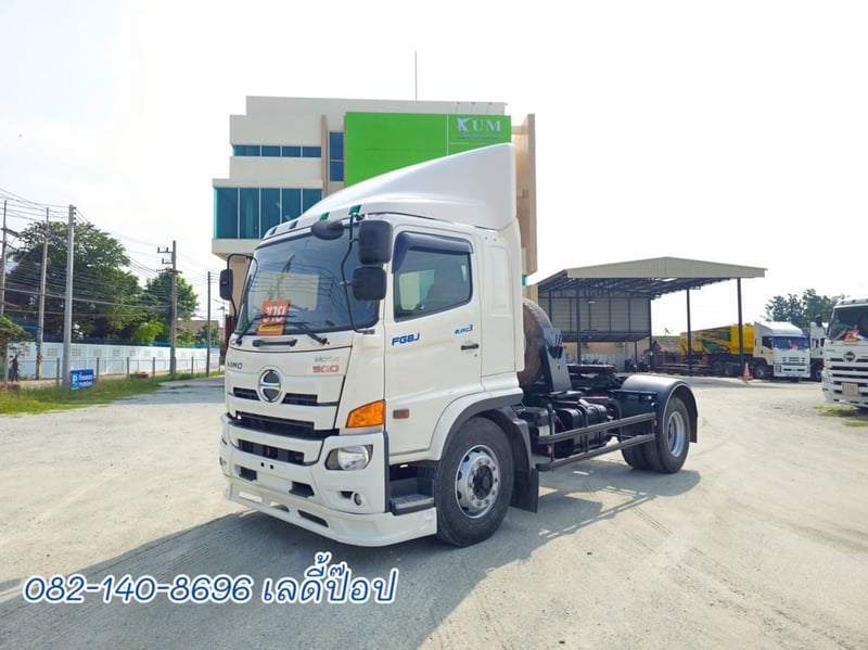 หกล้อหัวลาก HINO VICTOR 500 FG8J 240แรง ปี 62 (3146)