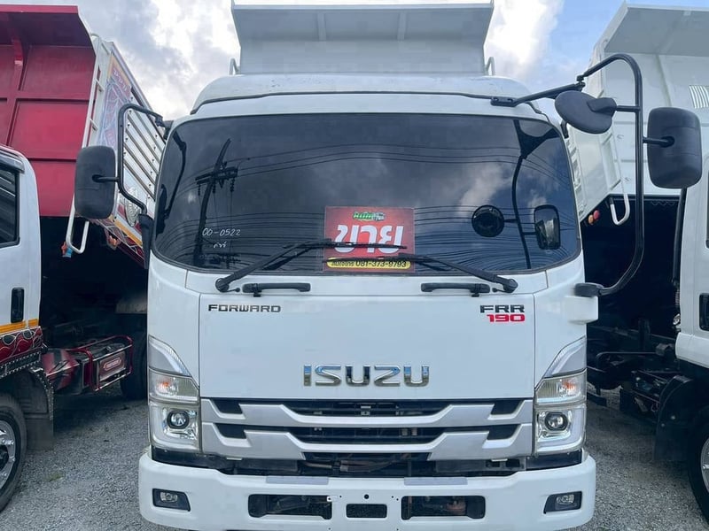หกล้อดั้มพ์ ISUZU FRR 190แรง ปี 2565 (0522) หกล้อดั้มพ์ ISUZU FRR 190แรง ปี 2565 (0522)
