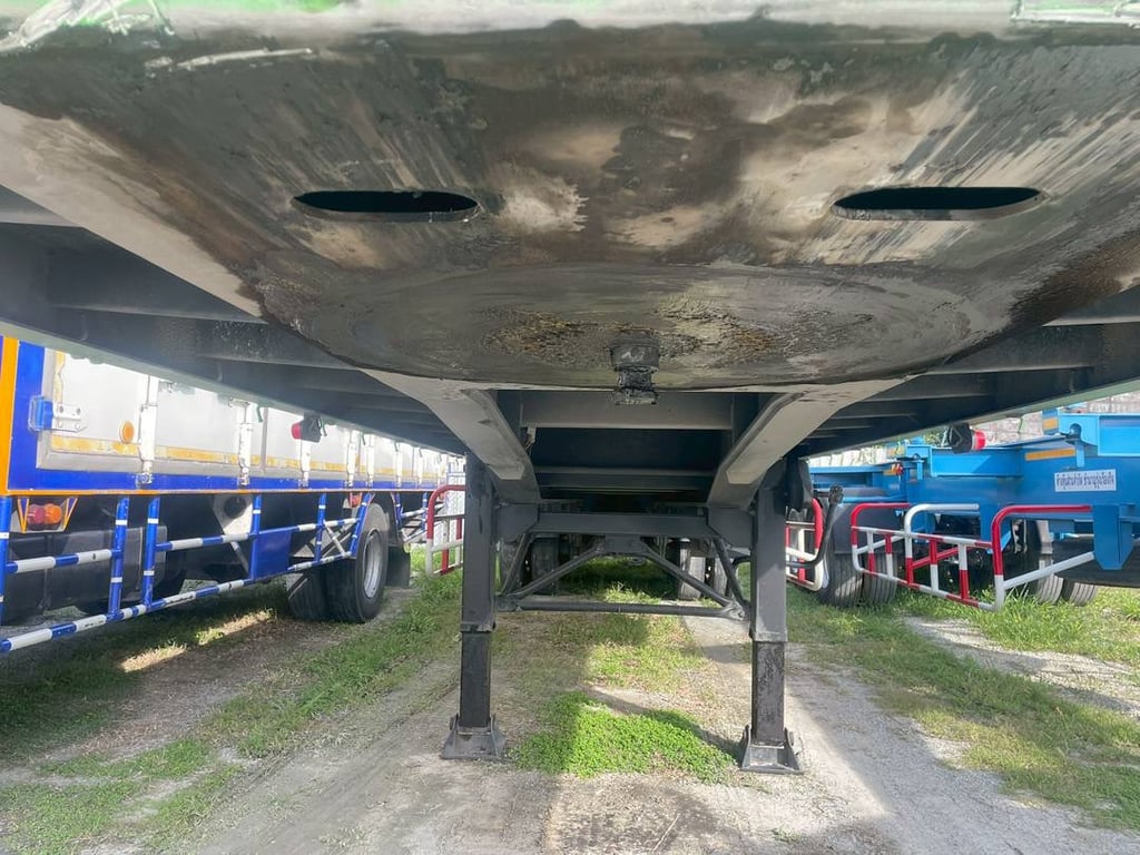 หางพื้นเรียบ สามเพลา อู่ดัง RCK ปี 66 (5612)