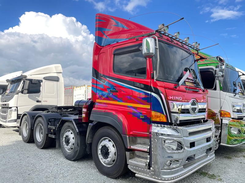 สิบสองล้อหัวลาก HINO FM1A 344 แรง ปี 2566 (1246) 