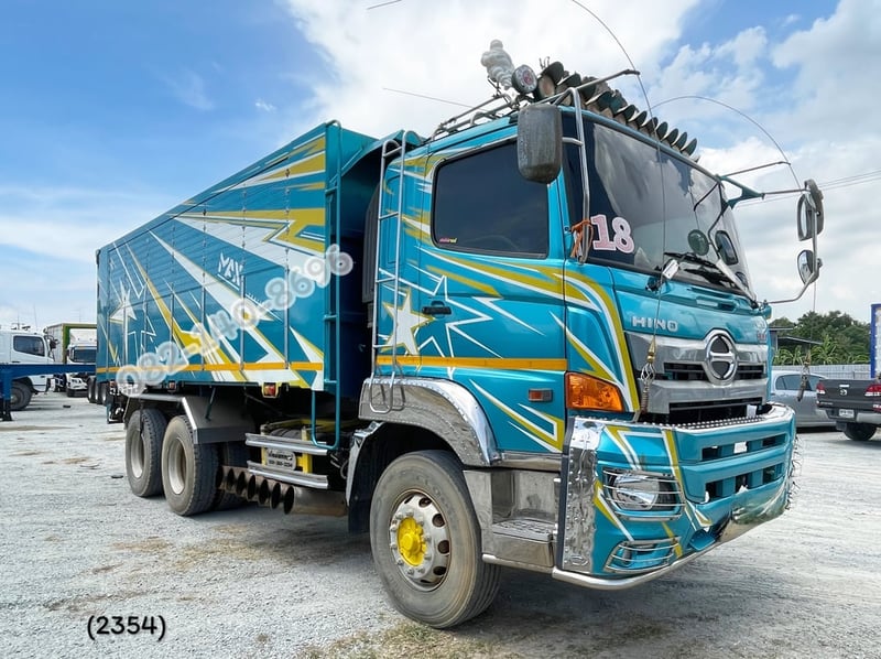สิบล้อดั้ม HINO FM2P 380 แรง ปี2565 (2354)