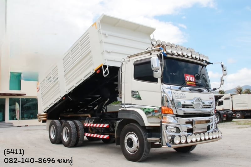 สิบล้อดั้มพ์ HINO FM1A 344 แรงม้า ปี 66 (5411) สิบล้อดั้มพ์ HINO FM1A 344 แรงม้า ปี 66 (5411)
