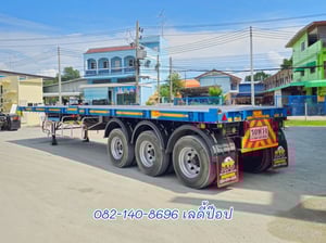 หางพื้นเรียบ สามเพลา อู่ WAFA ปี 65 (5439)