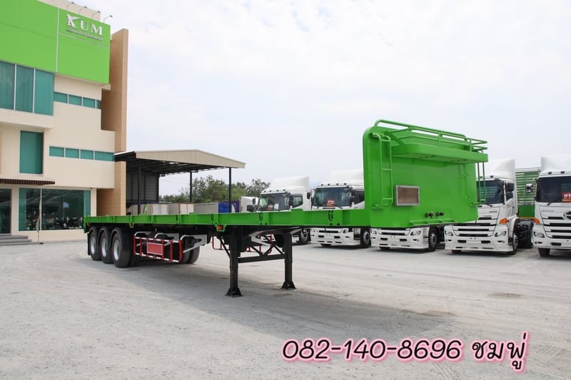 หางพื้นเรียบ สามเพลา อู่ ส.สมบัติ ปี 61 (5529) หางพื้นเรียบ สามเพลา อู่ ส.สมบัติ ปี 61 (5529)