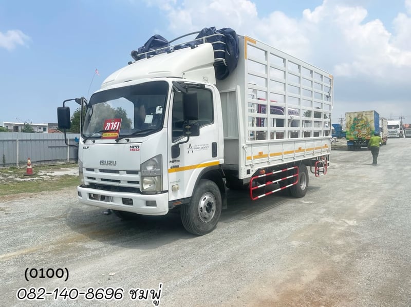 หกล้อคอก ISUZU NPR 150 แรง ปี 2554 (0100) หกล้อคอก ISUZU NPR 150 แรง ปี 2554 (0100)