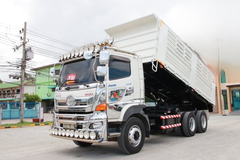 สิบล้อดั้มพ์ HINO FM1A 344 แรงม้า ปี 66 (5411) สิบล้อดั้มพ์ HINO FM1A 344 แรงม้า ปี 66 (5411)