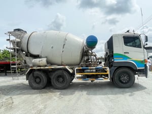 สิบล้อโม่ปูน HINO FM1A  344 แรง ปี 2567 (2081)